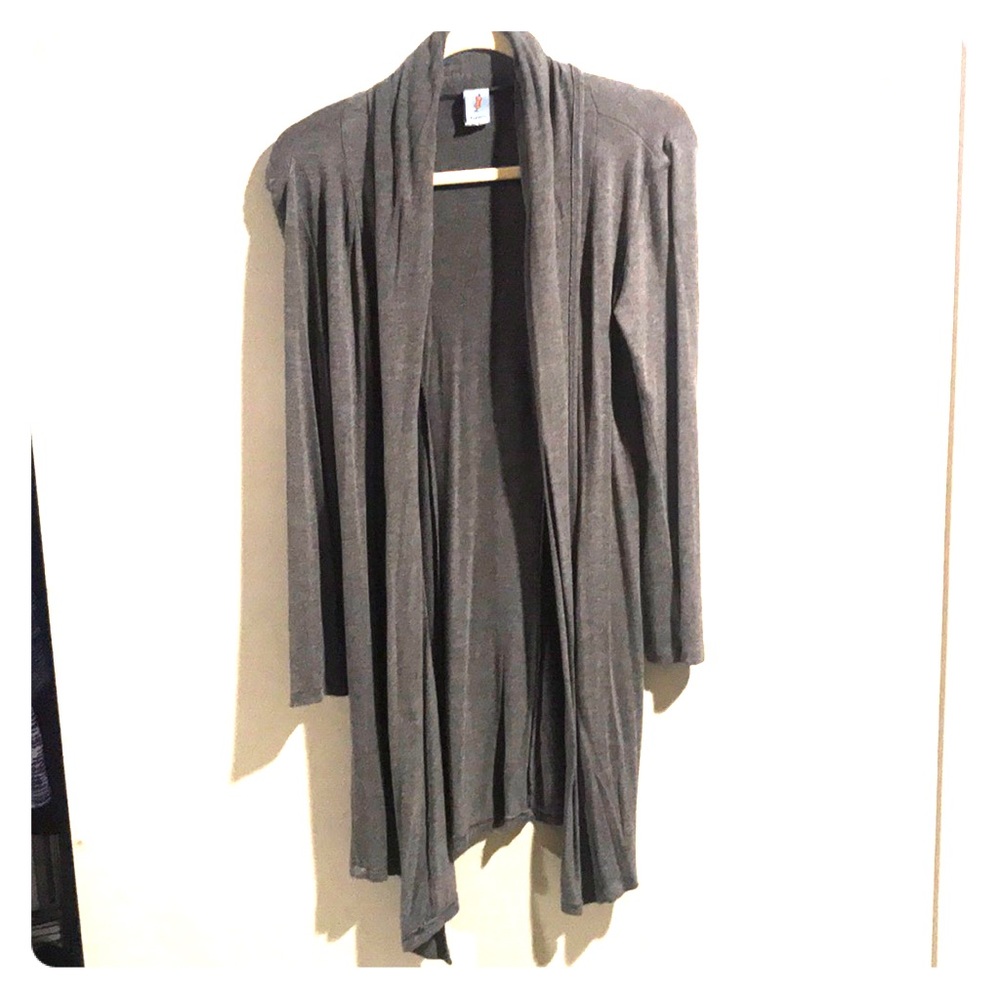 Simple Gray Cardigan